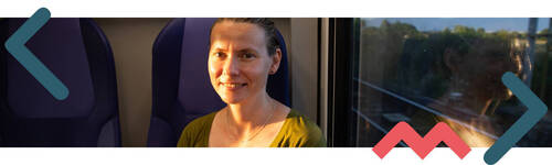 personne dans le train